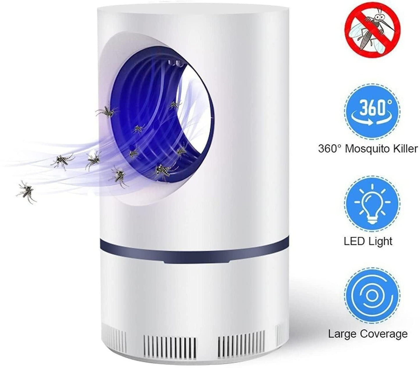 GlowTrap™ – Silent Mosquito killer Lamp