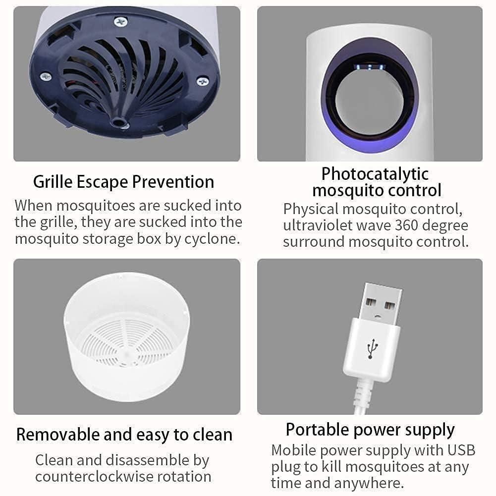 GlowTrap™ – Silent Mosquito killer Lamp