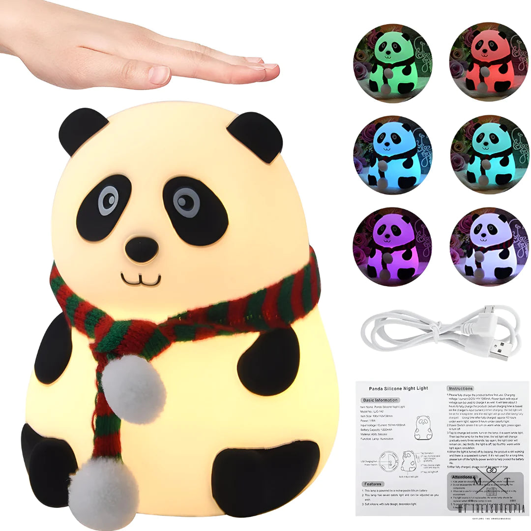 🐼 GlowBuddy™ Panda Night Lamp – Cuteness that Lights Up Your World!
