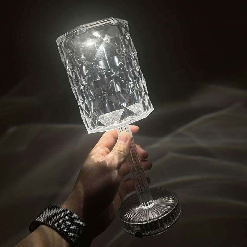 LumiGlow™ Touch Crystal LED Lamp