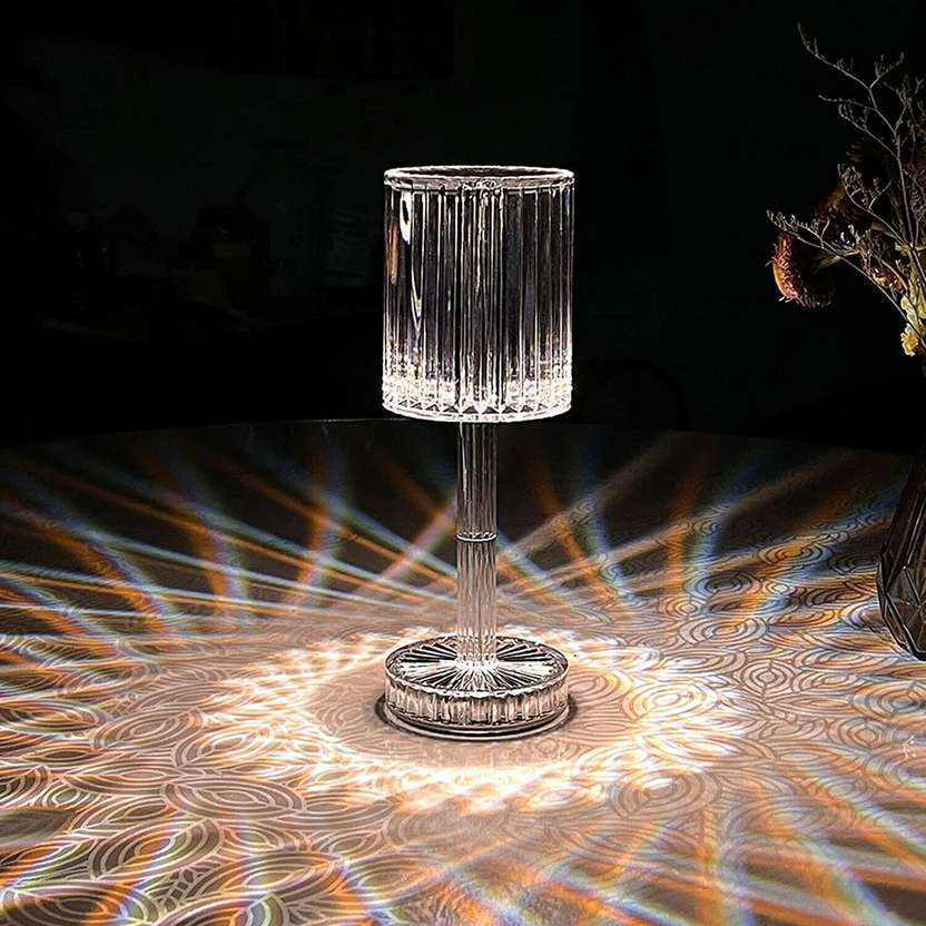 LumiGlow™ Touch Crystal LED Lamp
