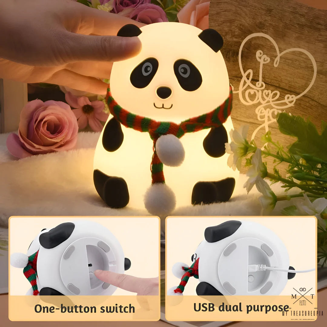 🐼 GlowBuddy™ Panda Night Lamp – Cuteness that Lights Up Your World!