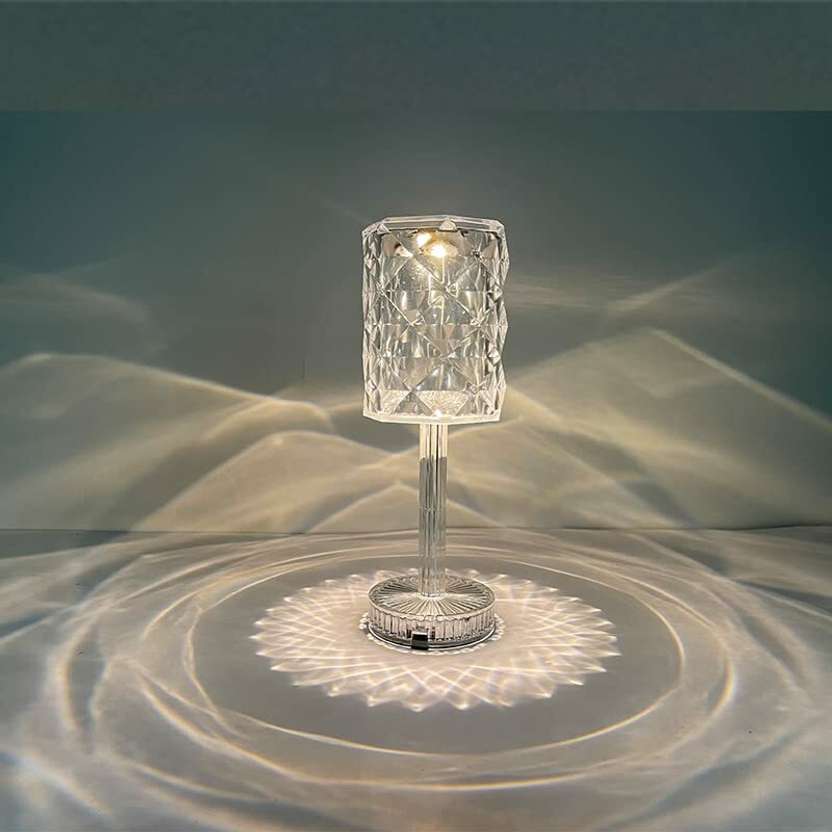 LumiGlow™ Touch Crystal LED Lamp