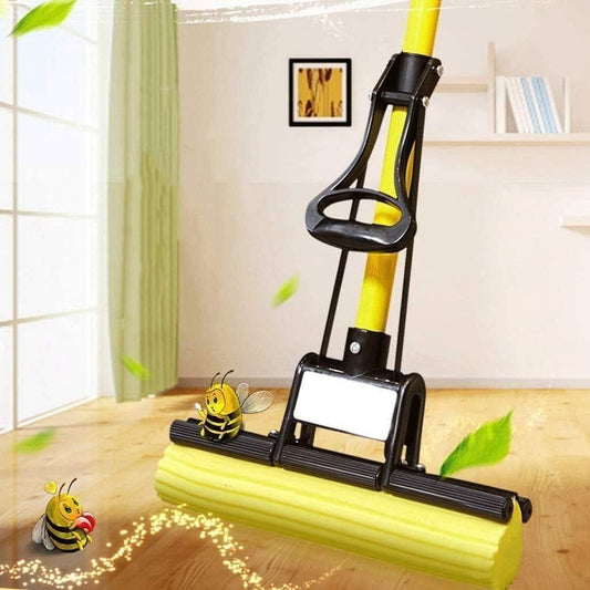 CleanMate Pro™ – Foldable 360° Rotating Squeeze Mop for Every Surface